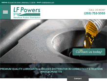 Tablet Screenshot of lfpowers.com